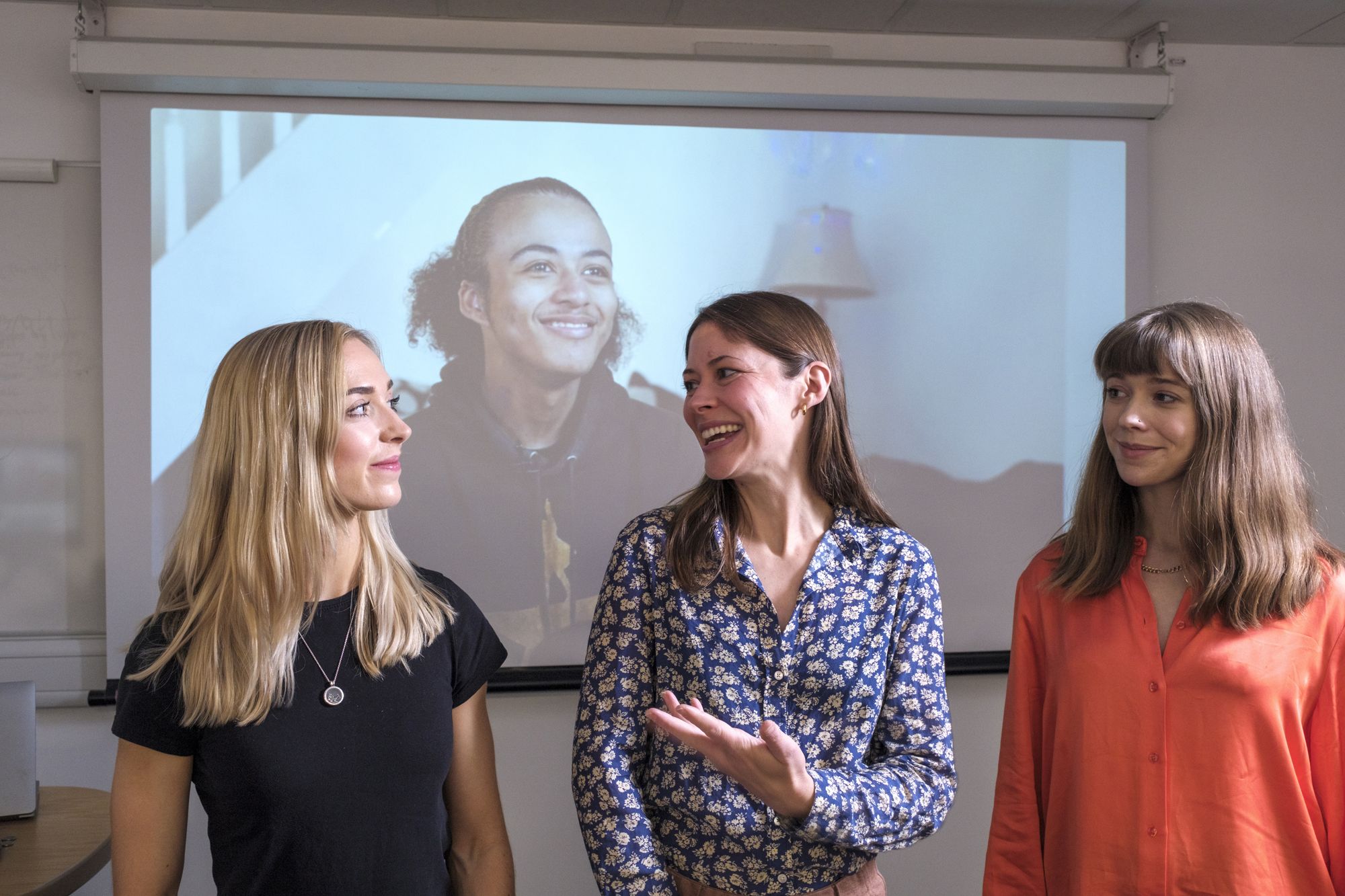 researchers presenting on children and young people's health