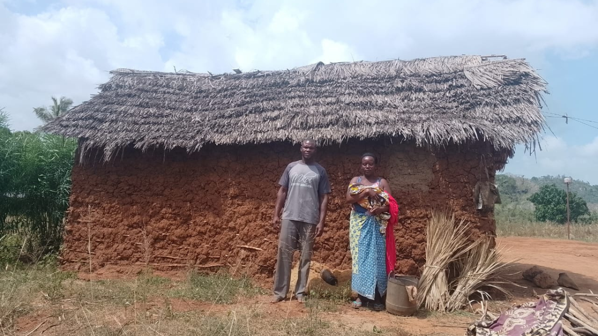 Janet and her family in Kenya.