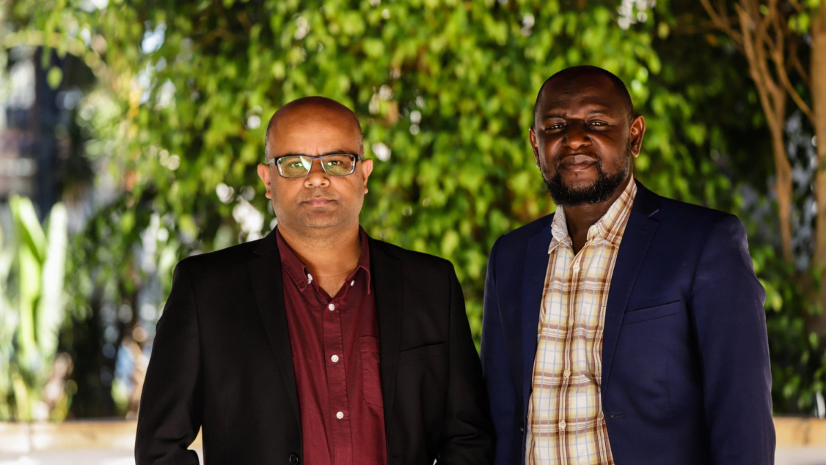 Dr Khondoker Akram and Dr Isah Aliyu